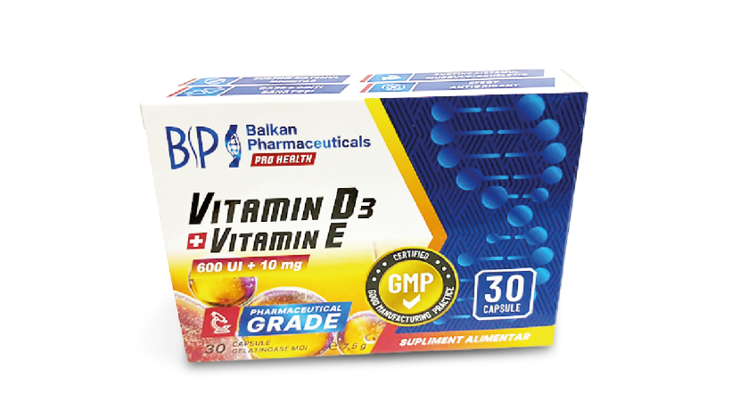 Витаминная поддержка D3 + E