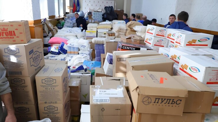 „Lucruri bune” – ajutor umanitar pentru familiile cu venituri mici